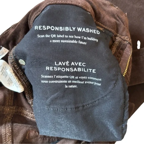 Frame Le Crop Mini Boot corduroy trousers Woman’s Size 29 - Picture 7 of 16